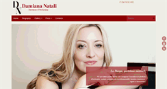 Desktop Screenshot of damiananatali.it